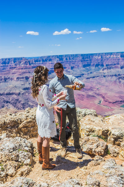 grand canyon wedding packages lipan point