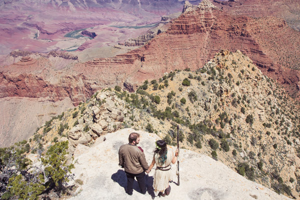 grand canyon wedding packages star wars elopement lipan point (11)