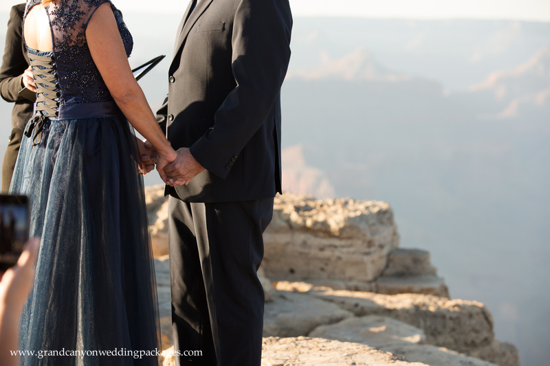 Grand Canyon Wedding Packages Fall Elopement at Grandeur Point Grand Canyon Wedding Packages Grandeur Point