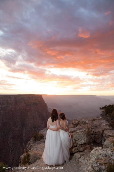 Grand Canyon Wedding Packages Fall Elopement at Lipan Point Grand Canyon Wedding Packages Lipan Point