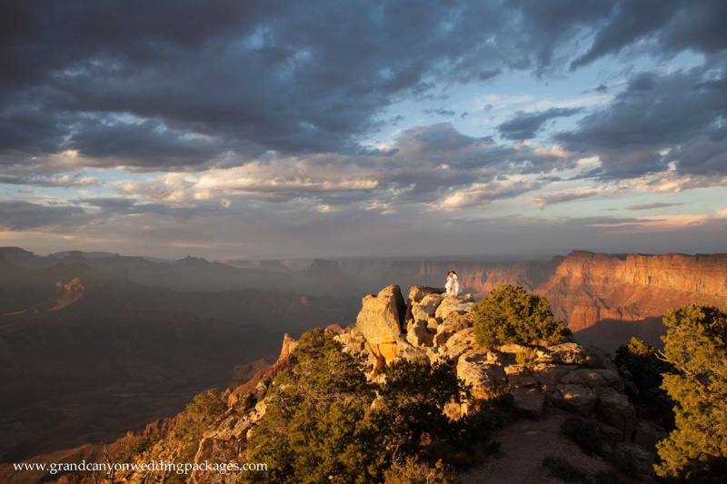 Grand Canyon Wedding Packages Fall Elopement at Lipan Point Grand Canyon Wedding Packages Lipan Point