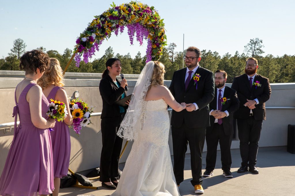 Lowell Observatory wedding